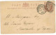 STORIA POSTALE 54 CARTOLINA POSTALE REGNO UNITO POST CARD VIAGGIATA 1883 DA LONDRA VERSO NEWCASTLE ON TYNE CONDIZIONI BU - Storia Postale