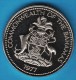 BAHAMAS 25 Cents 1977  - Elizabeth II - BATEAU Bahamian Sloop  ANIMALS  KM# 63.1 - Bahamas