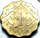 Delcampe - 1943, BRITISH INDIA, UNCIRCULATED 1 ANNA BRASS COIN  *SEE PHOTOS* - Colonies