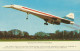 AVION AIRPLANE -  CONCORDE BAC SUD AVIATION Old Postcard - 1946-....: Modern Era