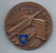 Médaille Communale /Ville D´Istres/Bouches Du Rhône/Jouteurs Champions/Bronze//1966    MED26 - Professionnels / De Société