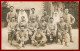 Carte Photo  , Théme Militaire ,  Soldats Poilus à Identifier Hopital   ( Scan Recto Et Verso ) - Oorlog, Militair