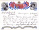 GB Birmingham 9.8.1902 AK Motiv Krönung Edward Und Alexandra 1902 Prägekarte - Autres & Non Classés