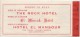 02320 "GIBRALTAR AIRWAYS LTD"  PASSENGER TICKET AND BAGGAGE CHECK 1958 - GIBRALTAR-TANGIER - Mondo