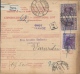 Sprovodni List (Bulletin D´expédition) DO000055 - Zagreb To Varazdin 1928 - Andere & Zonder Classificatie