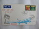 FFC First Flight Cover China Oil Fields Mountains Xiamen Hangzhou Xian 1985 - Andere & Zonder Classificatie