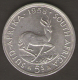 SUD AFRICA 5 SHILLINGS 1958 AG SILVER - Sud Africa