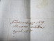 Delcampe - Italien 1819 Lecce - Napoli. Barfreimachung! Tax Kontrollstempel Rot! Vorphila Faltbrief! Markenloser Brief - 1. ...-1850 Prephilately