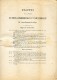 N°23 - 1 Centimes Obl. Dc  LIEGE Sur Imprimé (double A4, 8 Pages) Statuts De La Société L´UNION COMMERCIALE ET INDUSTRIE - 1866-1867 Coat Of Arms