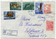 YOUGOSLAVIE ENTIER POSTAL RECOMMANDE DEPART LOVRAN 24 VII 54 POUR LA SUISSE - Lettres & Documents