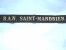 BANDE POUR BACHI MARINE NATIONALE LA B.A.N DE SAINT MANDRIER / TOULON ETAT SUP - Marinera