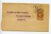 GB Postal Stationery Newspaper Wrapper WP16 Used 1895 London W  To Bradford (E586) - Luftpost & Aerogramme