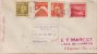 1937-FDC-24  CUBA 1937 FDC ARTIST &amp; WRITTER REG COVER NICARAGUA - US LINCOLN. - FDC