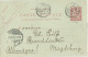 CRETE - 1907 - CARTE ENTIER POSTAL TYPE MOUCHON De LA CANEE Pour MAGDEBURG (ALLEMAGNE) - Other & Unclassified