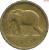 BELGIAN CONGO 2 FRANCS INSCRIPTIONS FRONT ELEPHANT ANIMAL BACK 1947 VF/VF KM28 READ DESCRIPTION CAREFULLY !!! - 1945-1951: Regentschap