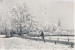 SCHWERIN Mecklenburg Schlossgarten Tugendpfad Im Winter 1907 Neujahr 1.1.1908 Gelaufen - Schwerin