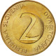 Monnaie, Slovénie, 2 Tolarja, 1992, SUP+, Nickel-brass, KM:5 - Slovénie