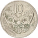 Monnaie, Nouvelle-Zélande, Elizabeth II, 10 Cents, 1980, TTB, Copper-nickel - Nueva Zelanda