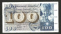 [CC] SVIZZERA / SUISSE / SWITZERLAND - NATIONAL BANK - 100 FRANCS / FRANKEN (1963) SAINT MARTIN - Suiza