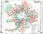 Plan , Paris Et Sa Banlieue Par Les Autobus Et Le Métro , R.A.T.P. , 3 Plans , 5 Scannes Année 1961 - Europe