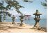 JAPAN - MIYAJIMA - HIROSHIMA -  RED TORII GATE OF ITSUKUSHIMA SHRINE - STAMP -90 - Hiroshima