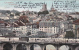 LAUSANNE  : Le Grand Pont - Le Tram - Oblitération Lame De Rasoir - Cachets De Lausanne, Corsier Les Monts Et Vevey - Corsier
