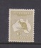 Australia 1915-20 Third Watermark Kangaroo SG 37, 3d Olive Mint Hinged - Mint Stamps