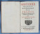 Histoire De L'Ancien Gouvernement De La FRANCE / Comte De Boulainvilliers / Édition Originale De 1727 / 1 Tome Sur 3 - 1701-1800