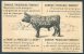 Musculosine Byla Beef Cow Albinet Sweden National Costume Advertising Postcard - Advertising