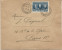 LETTRE DE 1928 AVEC TIMBRE A 1FR50 ET CACHET EXPOSITION PHILATELIQUE MONTE CARLO - Storia Postale