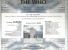 Publicité, Pour Revendeur,musique , The WHO,  20 X 24.5 , 2003 , Who's Next , Cd , 2 Scans , Frais Fr : 1.50€ - Autres & Non Classés