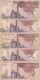 EGYPT 1 EGP POUND 1987 1989 1990 1991 1992 P-50c SIG/ S.HAMED#18 LOT X5 UNC Different DATES - Egipto