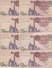 EGYPT 1 EGP POUND 1993 1994 1996 1997 1998 1999 2000 2001 P-50e SIG#19 LOT 8 DIFF DATES - Egipto