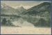 Zell Am See Blick über Den See Bergpanorama, Gelaufen 1900 (AK555) - Zell Am See