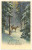 Old Vintage Christmas Greeting Postcard - Deer -  Travelled 1938 In Yugoslavia Bb150930 - Other & Unclassified