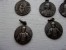 Jolie Lot De 7 Petite Médailles Religieuse En ARGENT - Godsdienst & Esoterisme