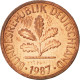 Monnaie, République Fédérale Allemande, Pfennig, 1987, Stuttgart, SPL, Copper - 1 Pfennig