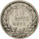 Monnaie, Pays-Bas, William III, 10 Cents, 1887, TTB, Argent, KM:80 - 1849-1890 : Willem III