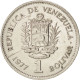 Monnaie, Venezuela, Bolivar, 1977, SUP, Nickel, KM:52 - Venezuela