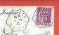 Sur C.P.A. Cachet Postal De TERVILLE Du 1/1 /1936 - Oblitérations Mécaniques (Autres)