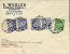 POLAND 1935 MIXED FRANKING PC. E.WEXLER WARSZAWA - Briefe U. Dokumente