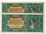 Hongrie Hungary Ungarn 100.000 MilPengo 1946 AUNC / UNC - 2 Consecutives - Hungary