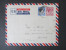 GB Kolonie 1949 Singapur / Singapore. MiF Nr. 9 U. 17. Air Mail / Luftpost Nach Rom / Italien - Singapur (...-1959)