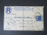 GB Kolonie 1929 Nigeria Registered Letter Enugu No. 630. Mit Zusatzfrankatur / Schöner Beleg!! - Nigeria (...-1960)