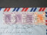 GB Kolonie 1958 Hong Kong MiF Luftpostbrief / Air Mail Nach Schweden - Storia Postale