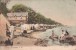 ISLE OF WIGHT - 1904 - BATHING AT SEAVIEW  - NICELY ANIMATED - 2 SCANS - Other & Unclassified