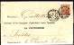 FRANCE 1900  -   Y&T  117 -  Mouchon 15 C Orange Sur Lettre De Saintes à Paris - 1900-02 Mouchon