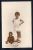 CHILDREN GIRL W/TOY DOLL Old Real Photo Postcard 1927 Art Deco Era - Photographs