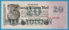 DEUTSCHES REICH 20 MILLIONEN  MARK 25.07.1923  SERIE 21AF.185325  P# 97b  6 Digit Serial # - 20 Millionen Mark