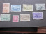 CANADA  -  -  - => PERFOS  =>H O S M  => 8  Stamps -Timbres Perforé Perforés Perfins Perfin Perforation Lochung - Perforiert/Gezähnt